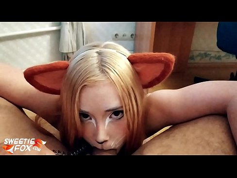 ❤️ Kitsune sluk piel en kom in haar mond ️❌ Seks by ons ️❤